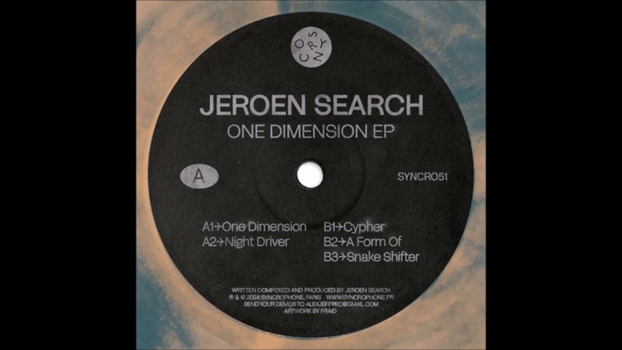Jeroen Search - One Dimension [SYNCRO51]
