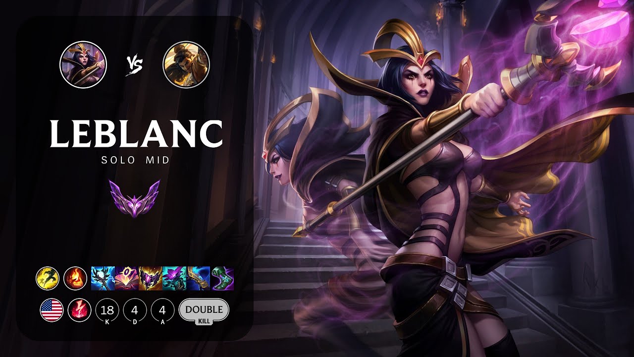 LeBlanc Mid vs Akshan - NA Master Patch 14.2