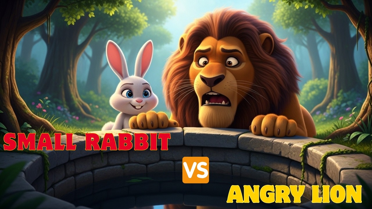 The Brave Little Rabbit 🐰🦁 | Bedtime Story for Kids | Moral Story About Courage #bedtimestories