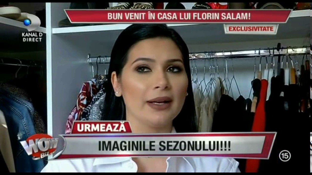 WOWBIZ (23.01.2017) -  Imagini din casa lui Florin Salam si a Roxanei Dobre - partea a doua
