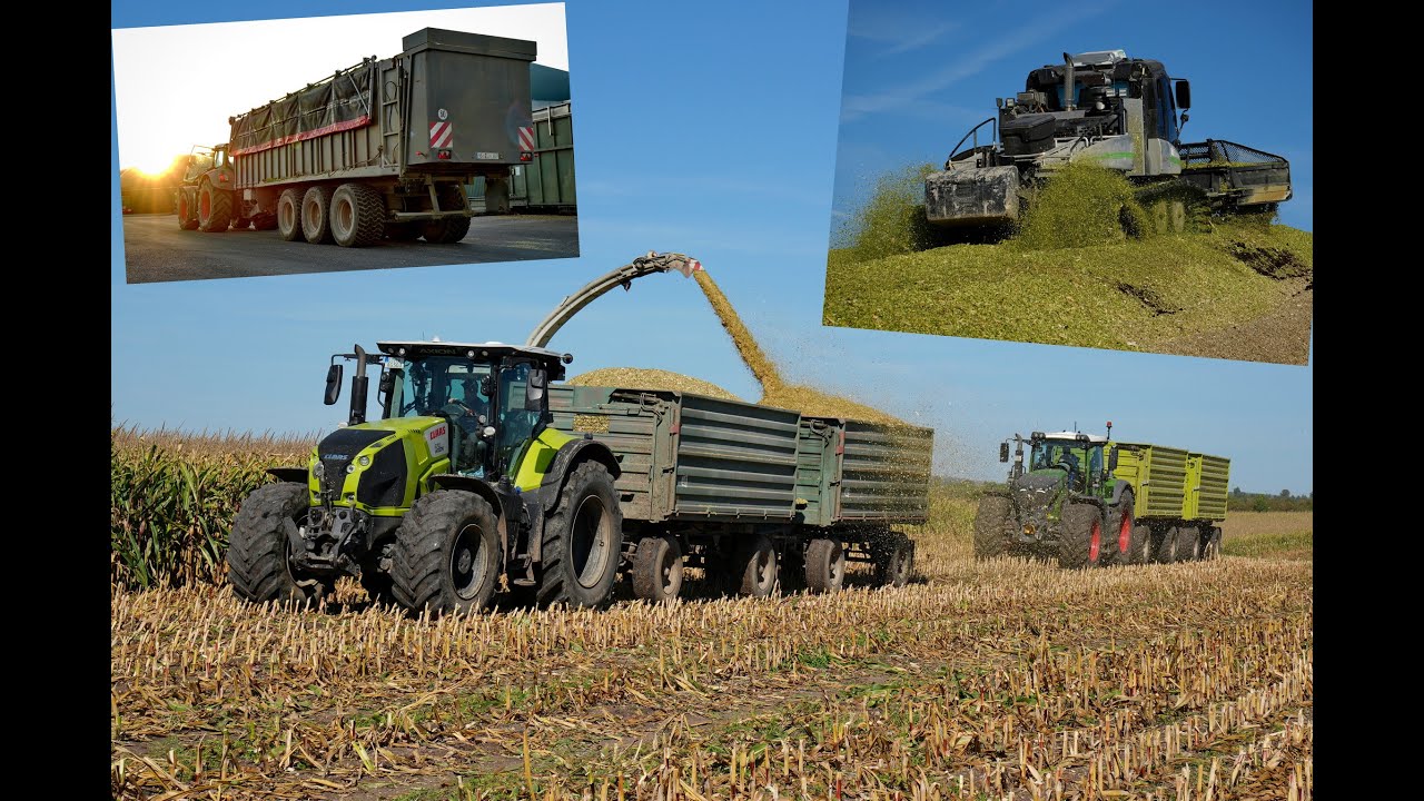 🌽4K| XXL Maishäckseln 4,5MW BGA • 3xHäcksler • 1150ha Mais • Pistenbully & 1050 Vario • Agrotrucks🌽