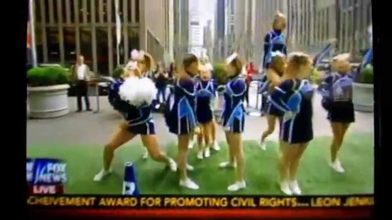 Rocky point cheerleaders on Fox News.