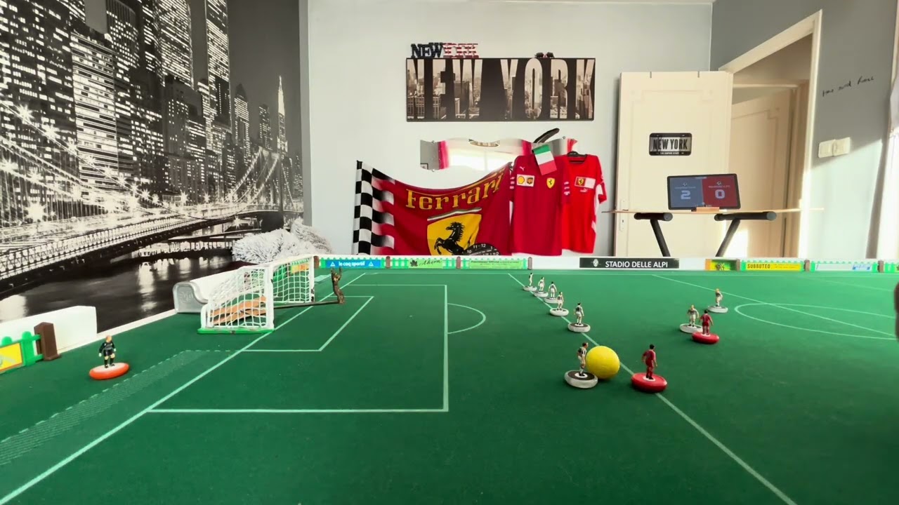 Juventus v Sheffield United - Subbuteo Solo Challenge Cup 3rd Round