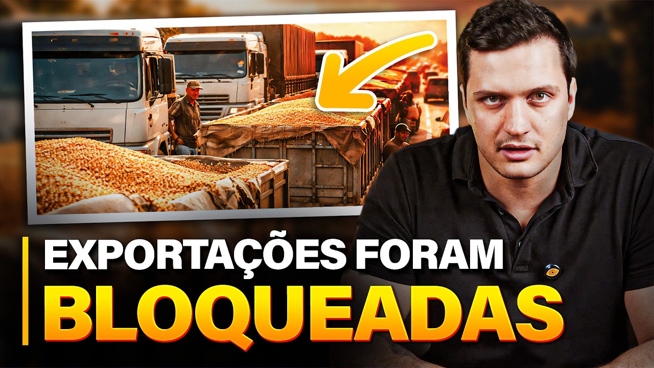 O GOVERNO TRAVOU A SOJA? ENTENDA O CAOS NOS PORTOS