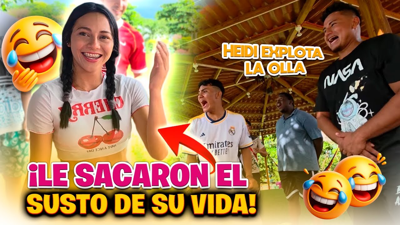 ¡Esto te sacará carcajadas! 🤣 Mira el tremendo susto que le sacaron los Bichos a Heidi😂
