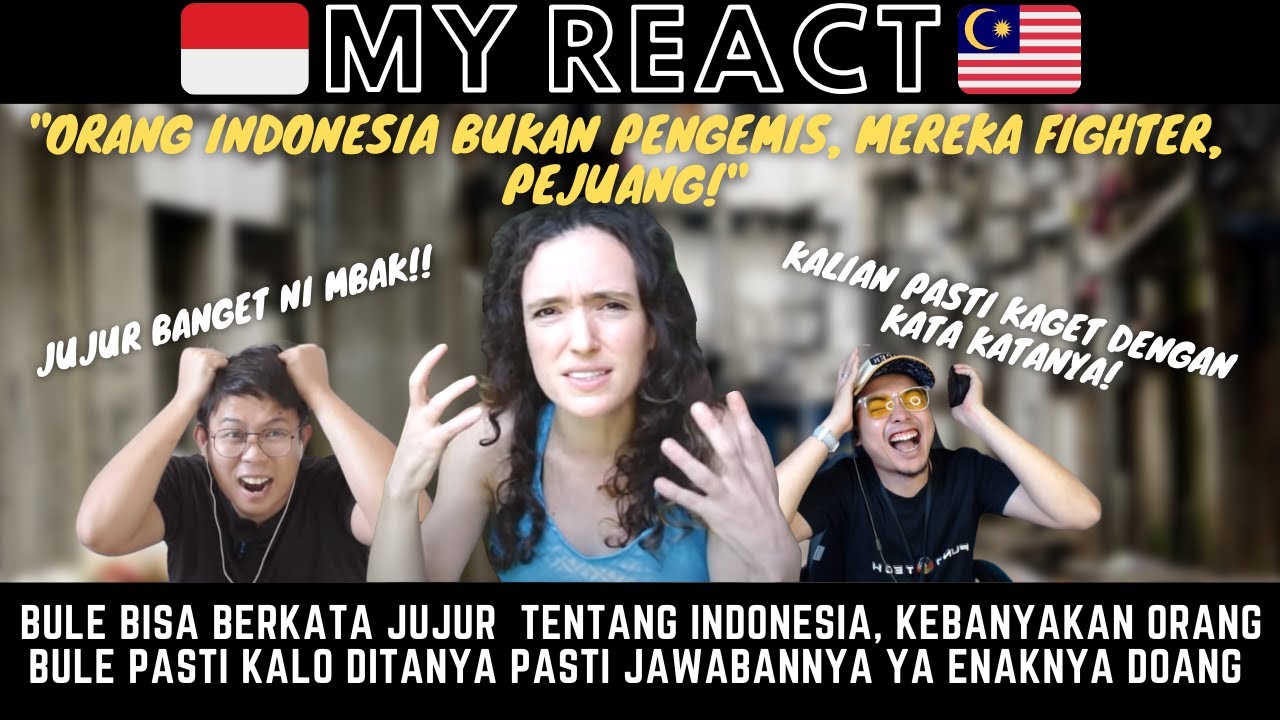 KALIAN PASTI TERDIAM DENGAR KATA KATA PALING JUJUR DARI MBAK BULE! ORANG INDONESIA ADALAH PEJUANG!!!