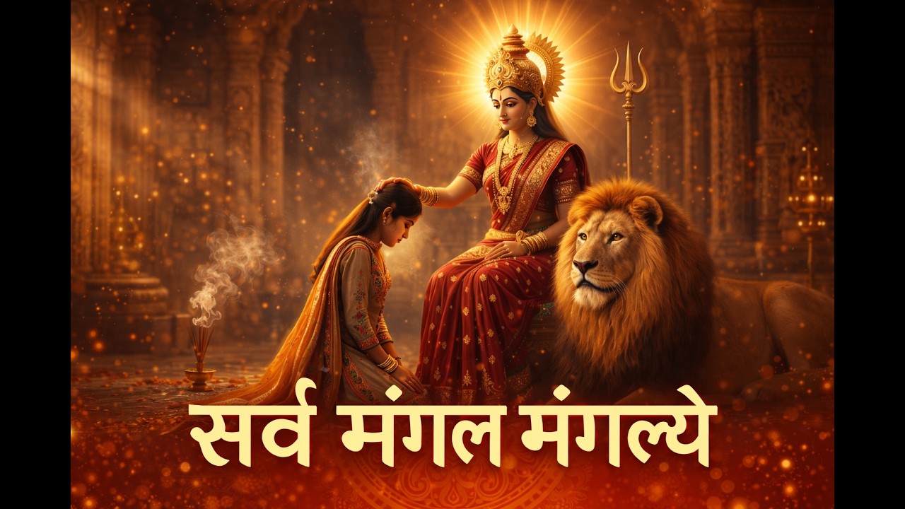Ye mantra sunne se badha hoti h door |Durga Protection Mantra | Sarv Mangal Mangalye Powerful Mantra