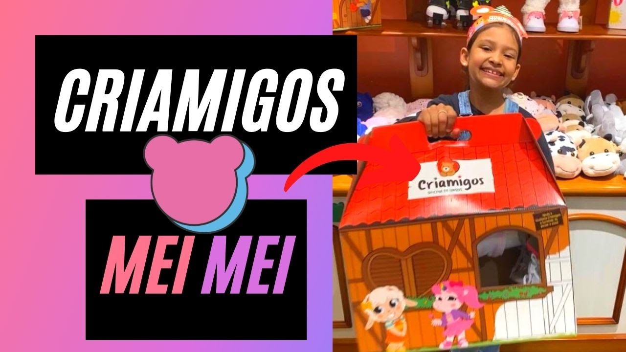 FAZENDO MINHA AMIGA DE PELÚCIA!! | CRIAMIGOS | A NOVA INTEGRANTE DA FAMÍLIA | MEI-MEI