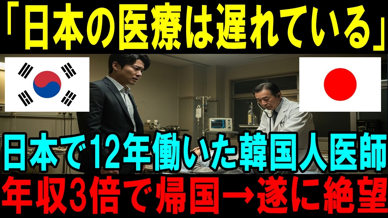 【海外の反応】「日本の医療は遅れている」日本で12年働いた韓国人医師が年収3倍で帰国→母親の診察室で目にした光景に絶望した理由