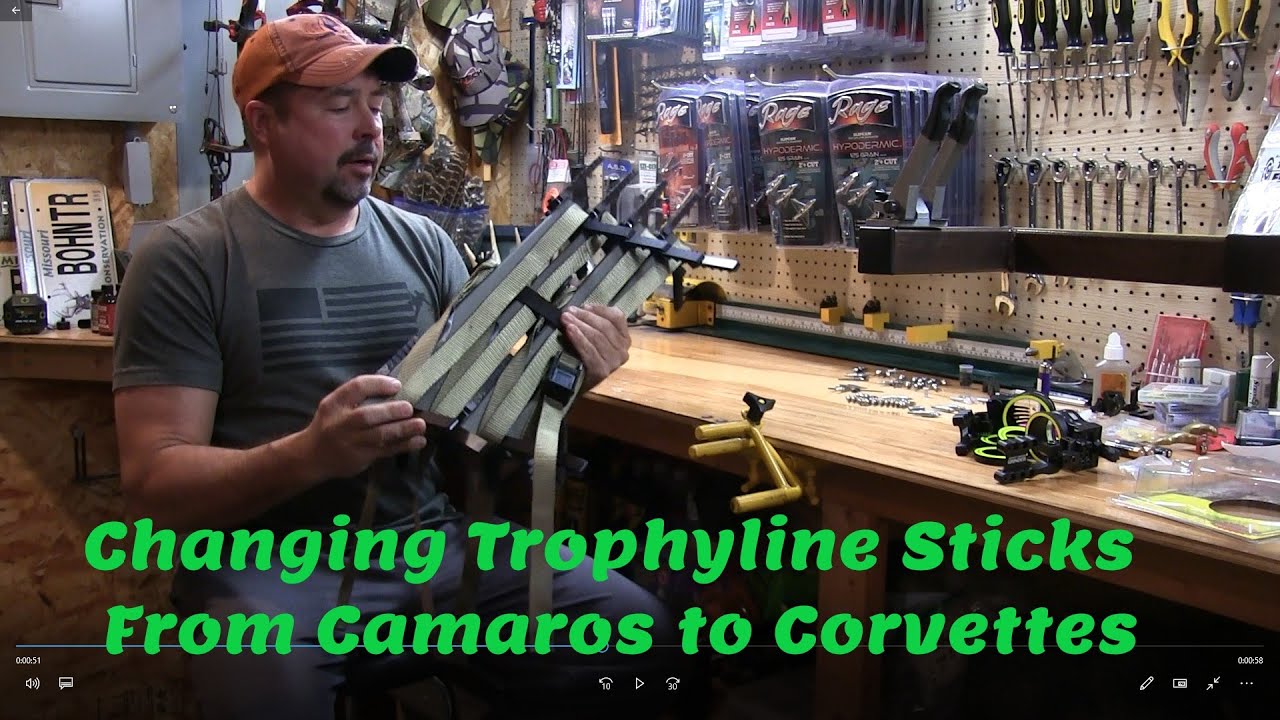 How To Make Amsteel Rope Mods For Climbing Sticks: Making The Trophyline Minis Awesome!