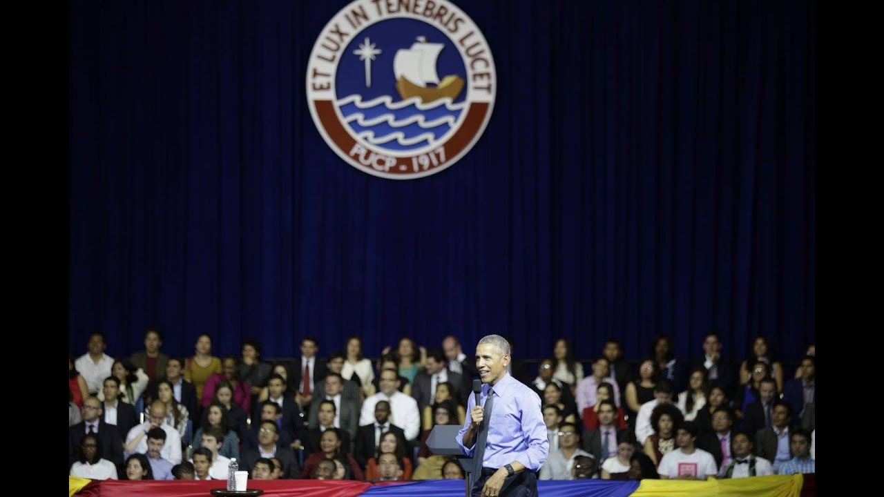 Obama se reunió con jóvenes de YLAI en la PUCP