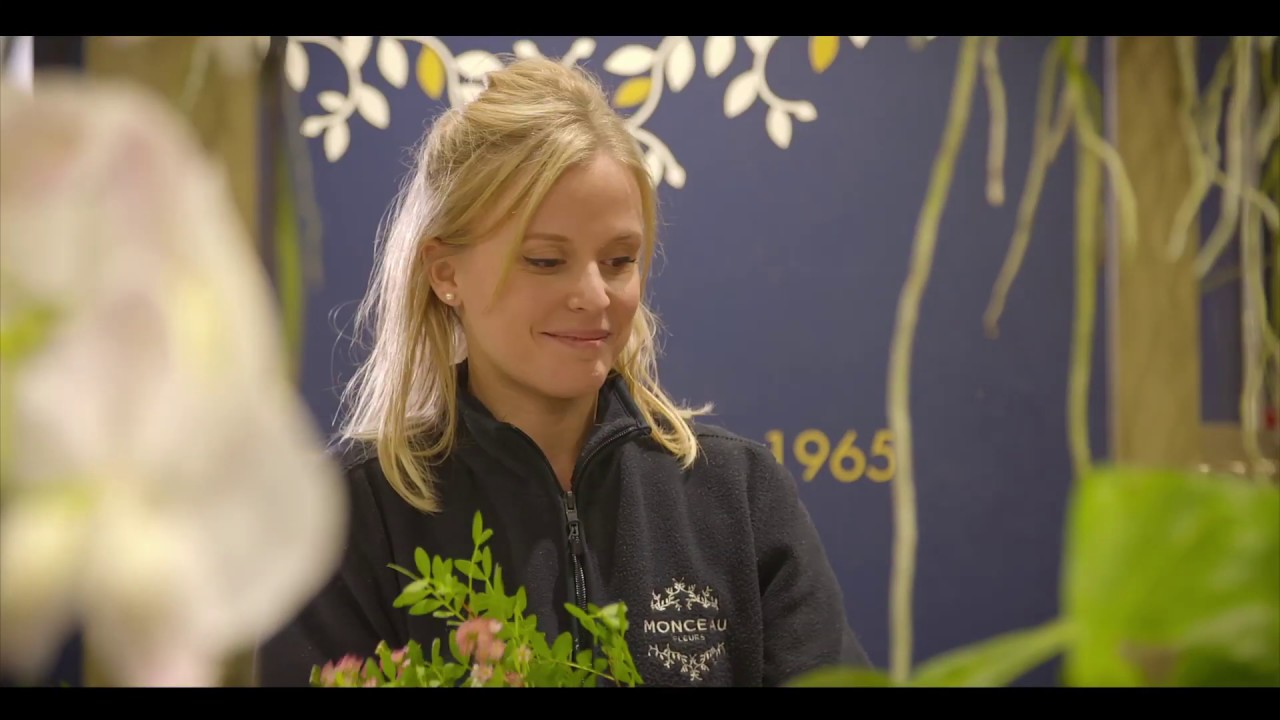 Présentation de Monceau Fleurs, premier fleuriste en libre-service