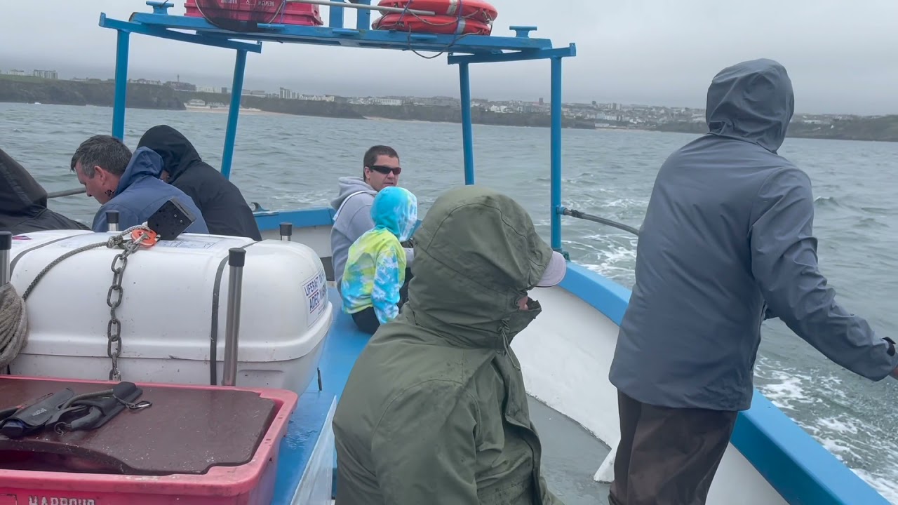 BOAT FISHING IN CORNWALL!