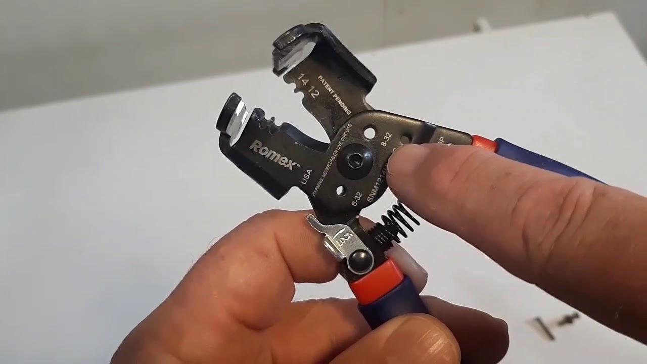 Southwire Romex Box Jaw Wire Stripper