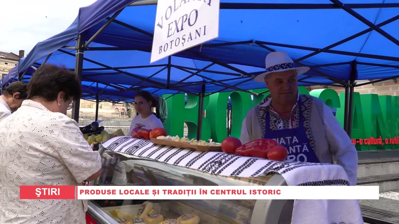 PIAȚA VOLANTĂ DIN CENTRUL ISTORIC | Gusturi locale și tradiție rom&acirc;nească