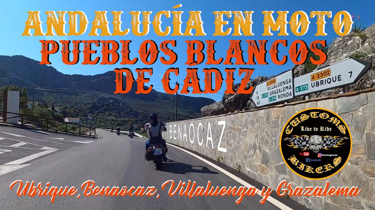 DESCUBRIR ANDALUCÍA EN MOTO: RUTA DE LOS PUEBLOS BLANCOS DE CÁDIZ IV *SIERRA DE GRAZALEMA EN MOTO