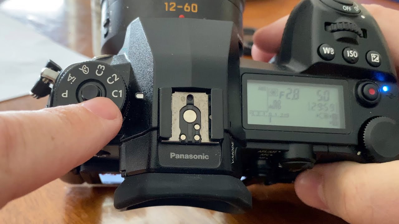 Lumix G9 custom settings and accessories