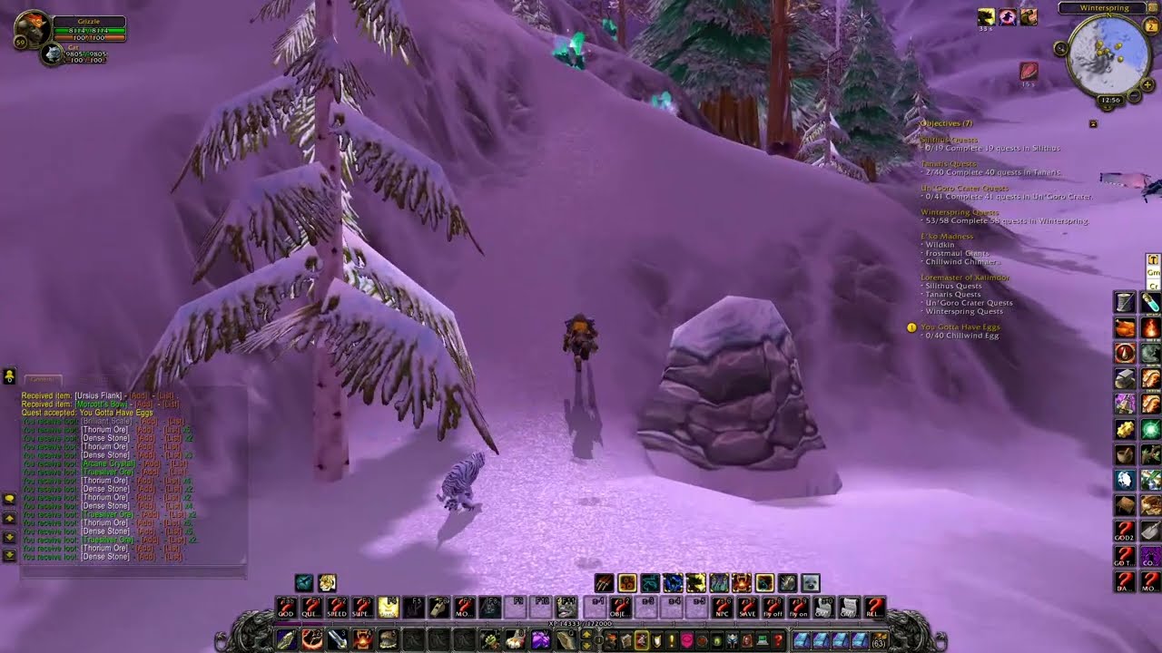 WOW Cata Quest 'You Gotta Have Eggs - 28828' Horde on a PS