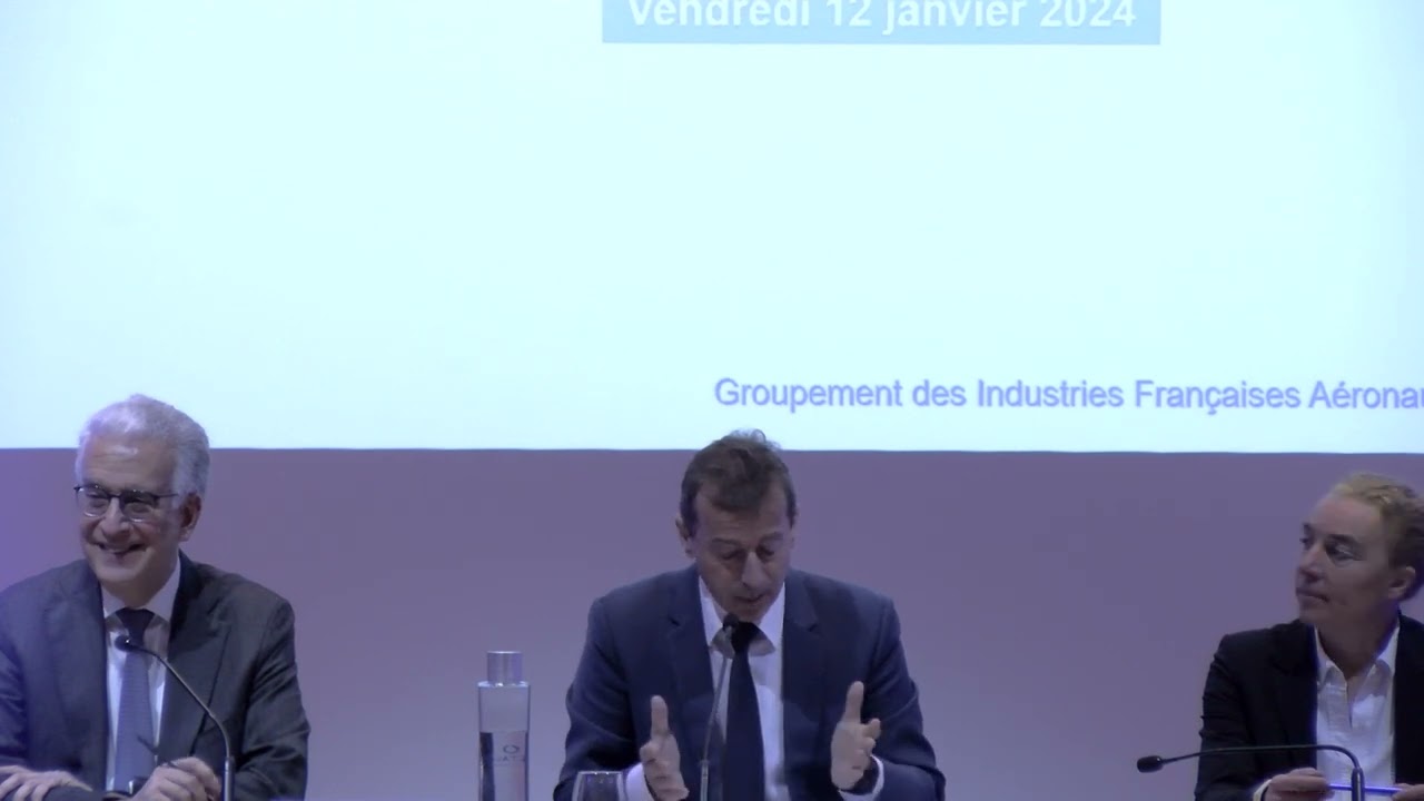 Vœux du Président du GIFAS à la presse - janvier 2024