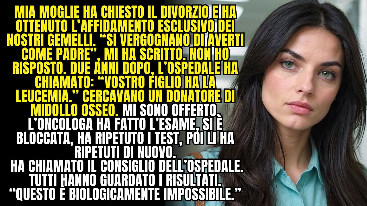 Mio figlio aveva la leucemia. Gli esami hanno rivelato che…ho dovuto prendere una decisione cruciale