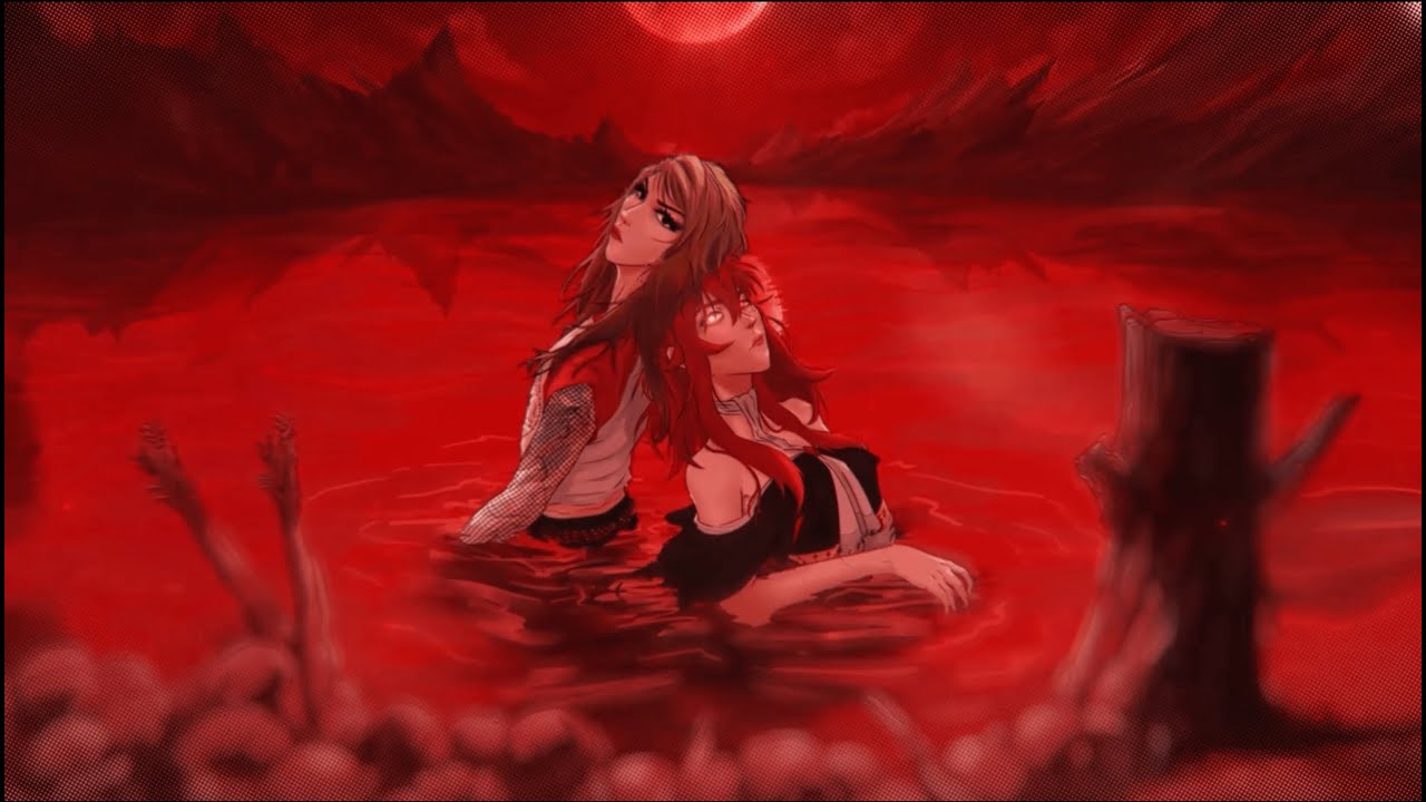 6arelyhuman, asteria - BLOODBATH (Official Visualizer)