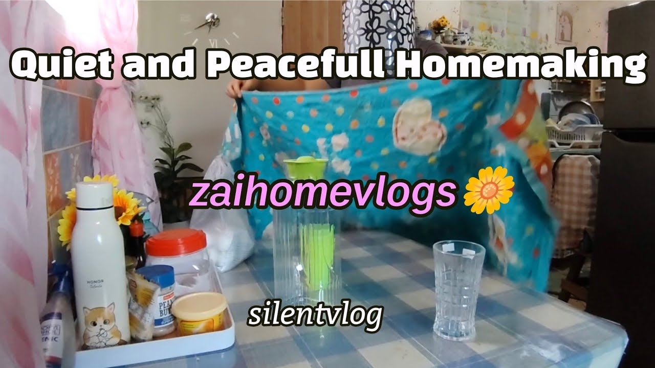 TINY HOUSE🏠 PEACEFUL HOMEMAKING🌼 COOKING👨‍🍳MEAL PREP. #silentvlog 
