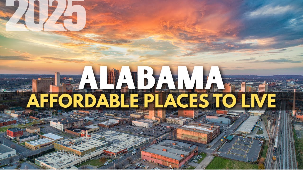 5 Cheapest Places to Live in Alabama - Affordable Places in Alabama to buy Home 🏡