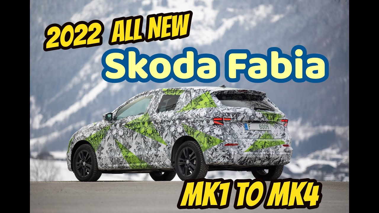 [他國事務] 2022 All New Skoda Fabia Teased |From MK1 to MK4| 大改款前歷代小發精彩回顧影片重溫迷人身影