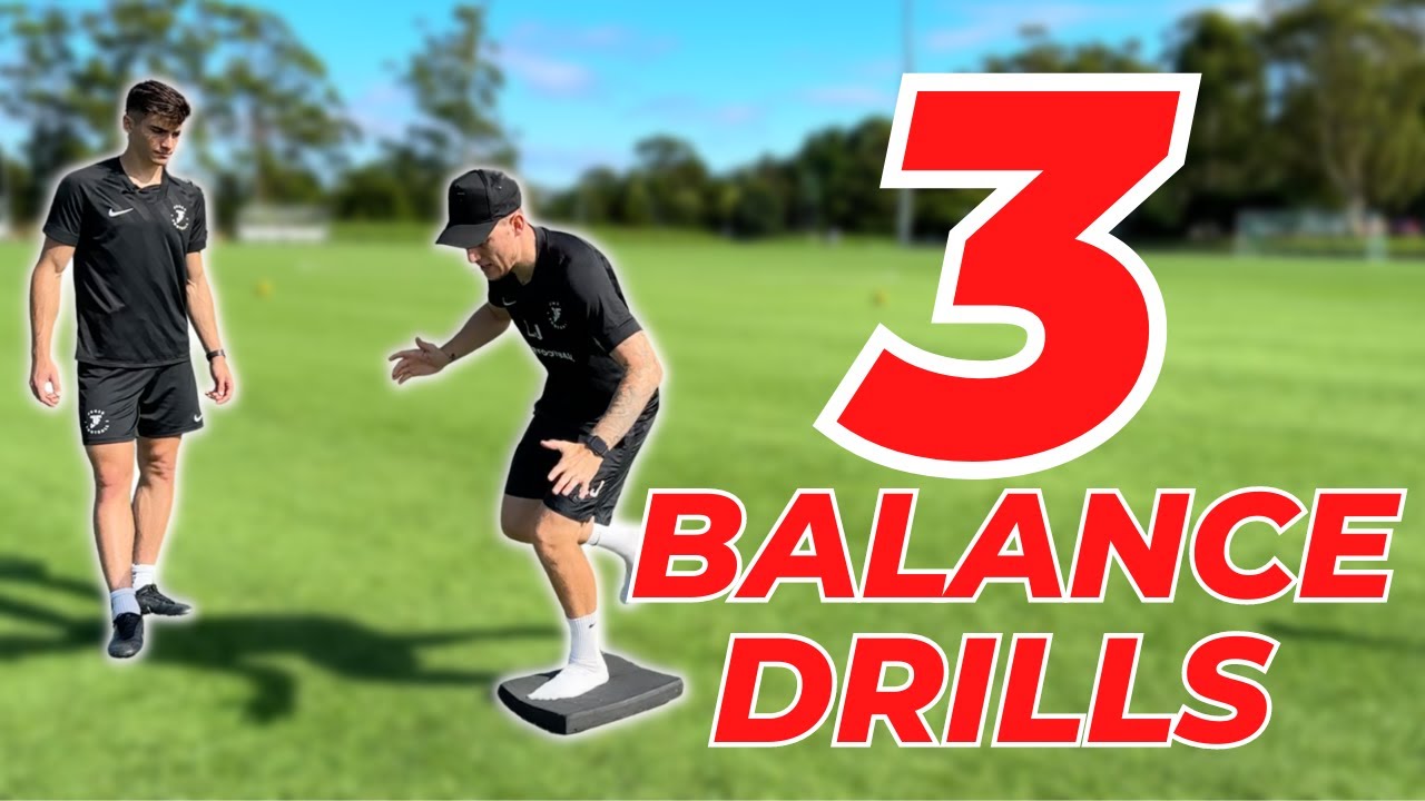 3 BALANCE DRILLS FOR FOOTBALLERS | Joner Football