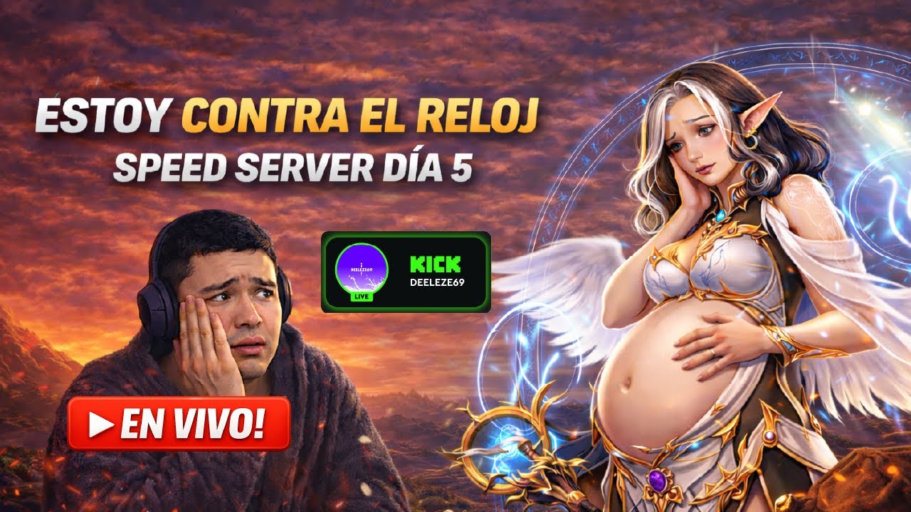 SPEED SERVER CONTRA EL RELOJ !!! VOY A PERDER +100$ :c