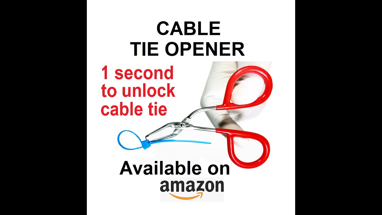CABLE TIE OPENER [ Only 1 second to unlock cable tie | Let's reuse cable tie ]