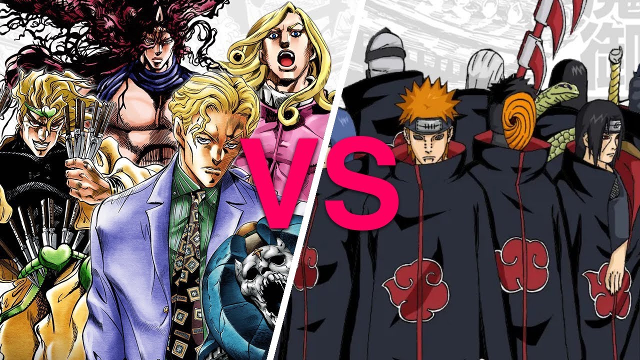 Every JoJo Villain Vs. the Akatsuki (Naruto)
