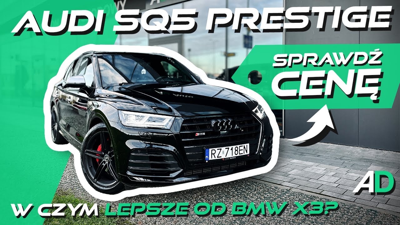 Mały SUV z V6 i na pneumatyce - warto? Takie jest Audi SQ5 Prestige z Copart/ CENY CZĘŚCI DO NAPRAWY