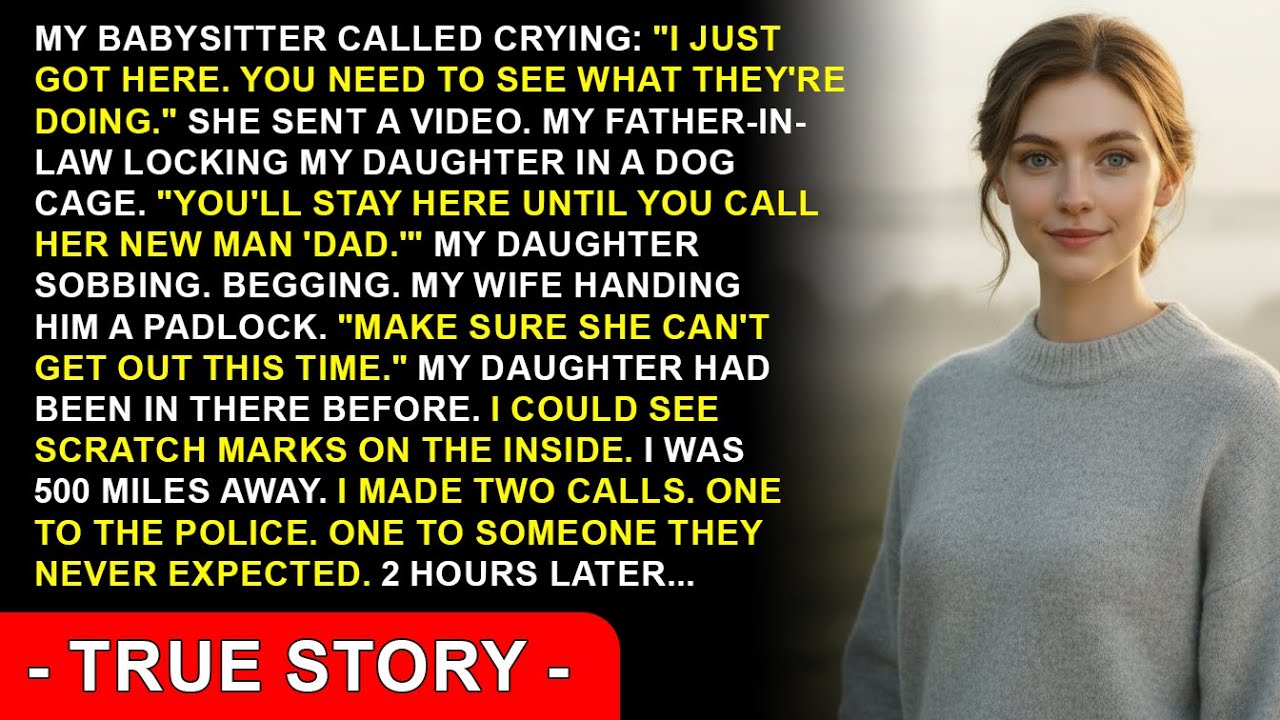 Video Showed FIL Locking Daughter in Dog Cage. Wife Handed Him the Padlock. I Made 2 Calls