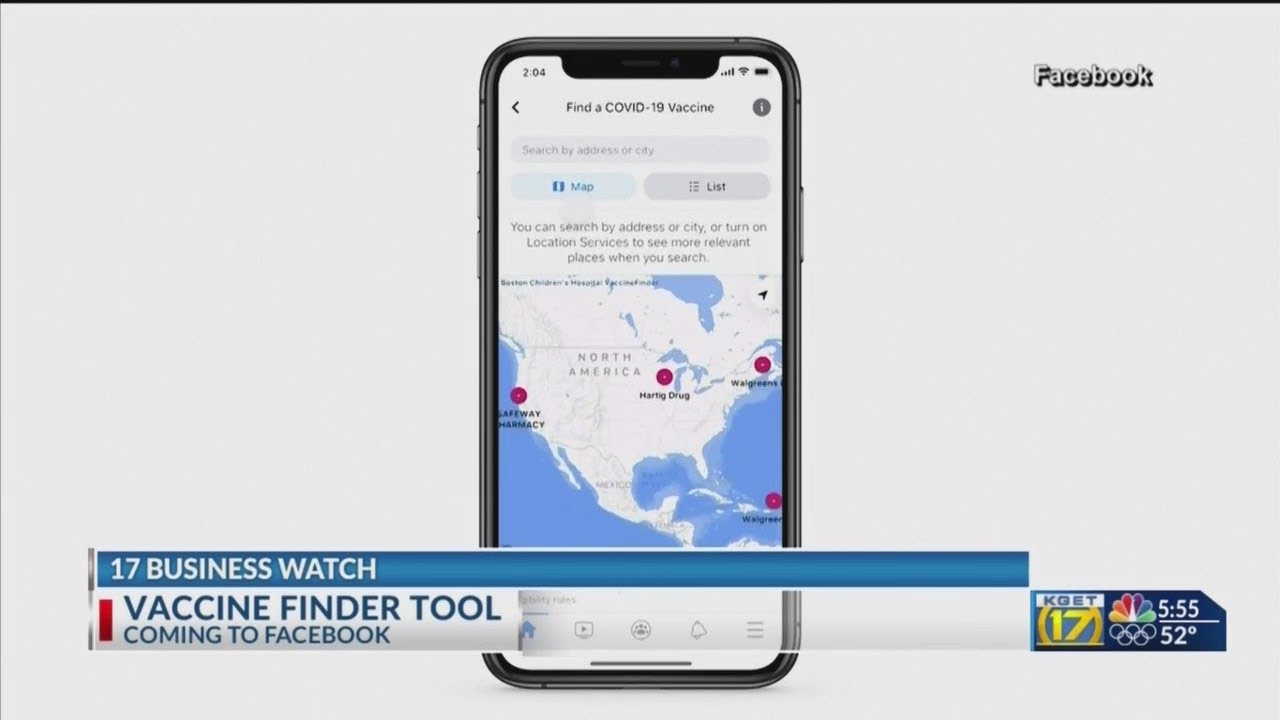 Facebook releases 'vaccine finder' tool