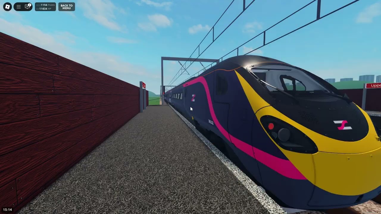 Fast Trains At Abandoned Upper Staploe Station