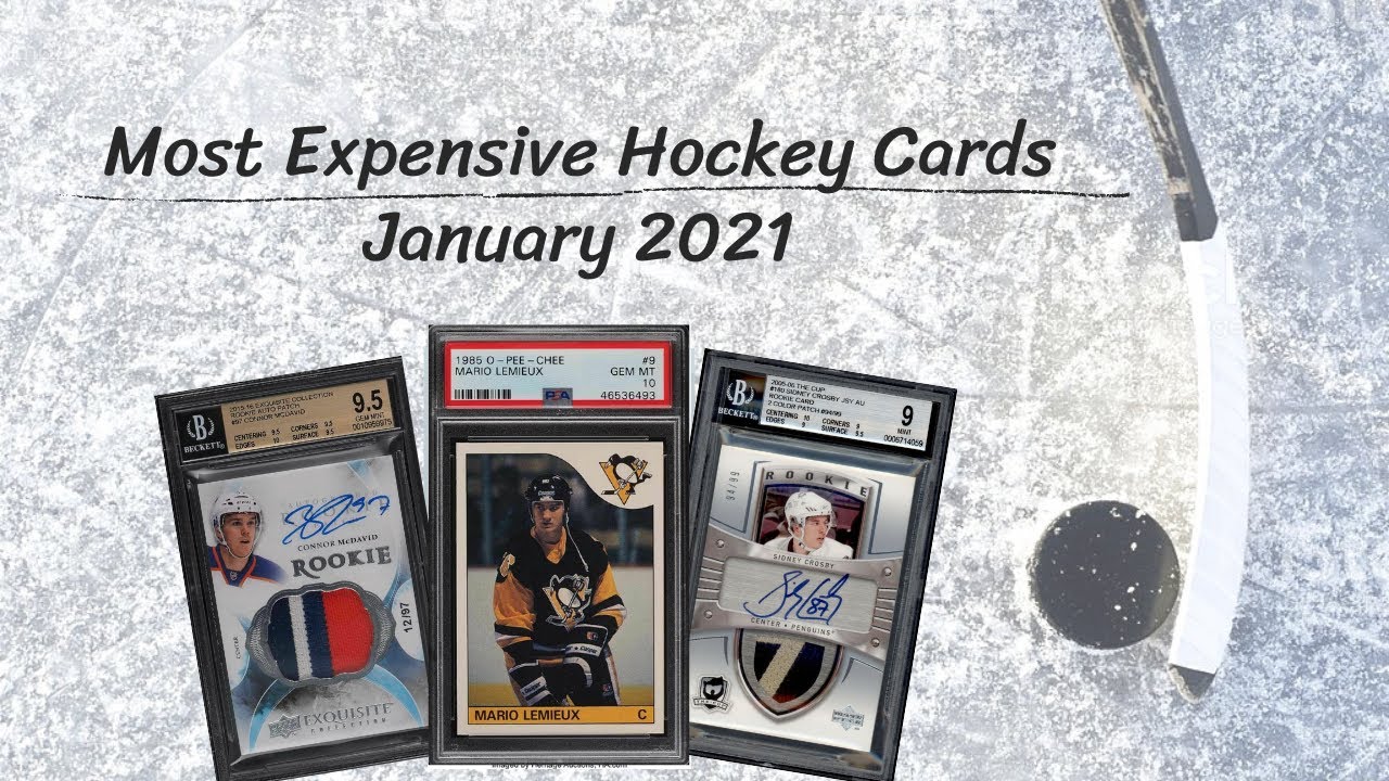 Top 30 Most Expensive Hockey Cards Sold on eBay in January 2021 – Total Value of Over $967,000