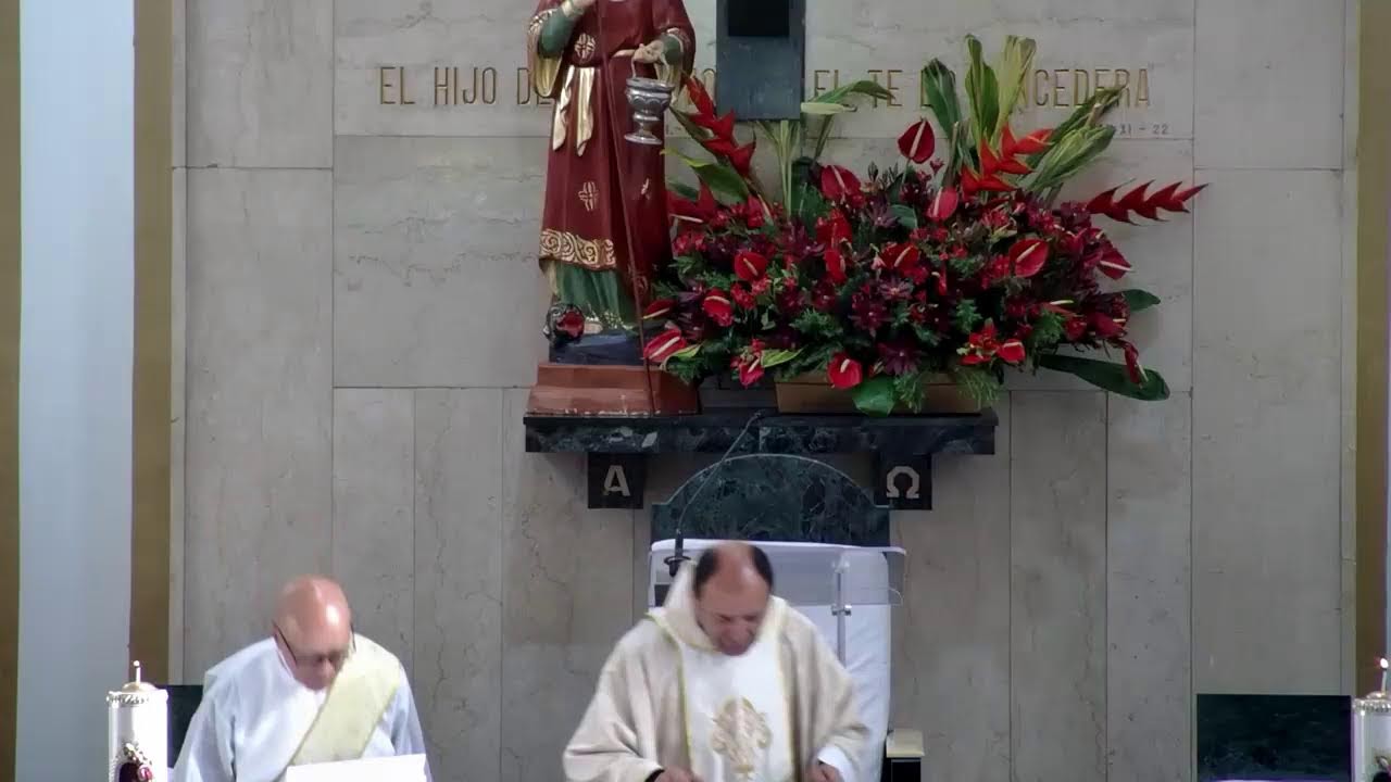 Martes 10 de febrero 2026, séptimo de la novena. Misa Gregoriana 7:00 am