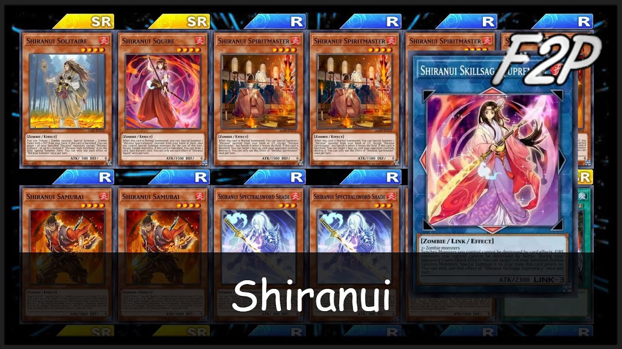 SHIRANUI - F2P/P2W Deck Analysis & Testing [Yu-Gi-Oh! Duel Links]