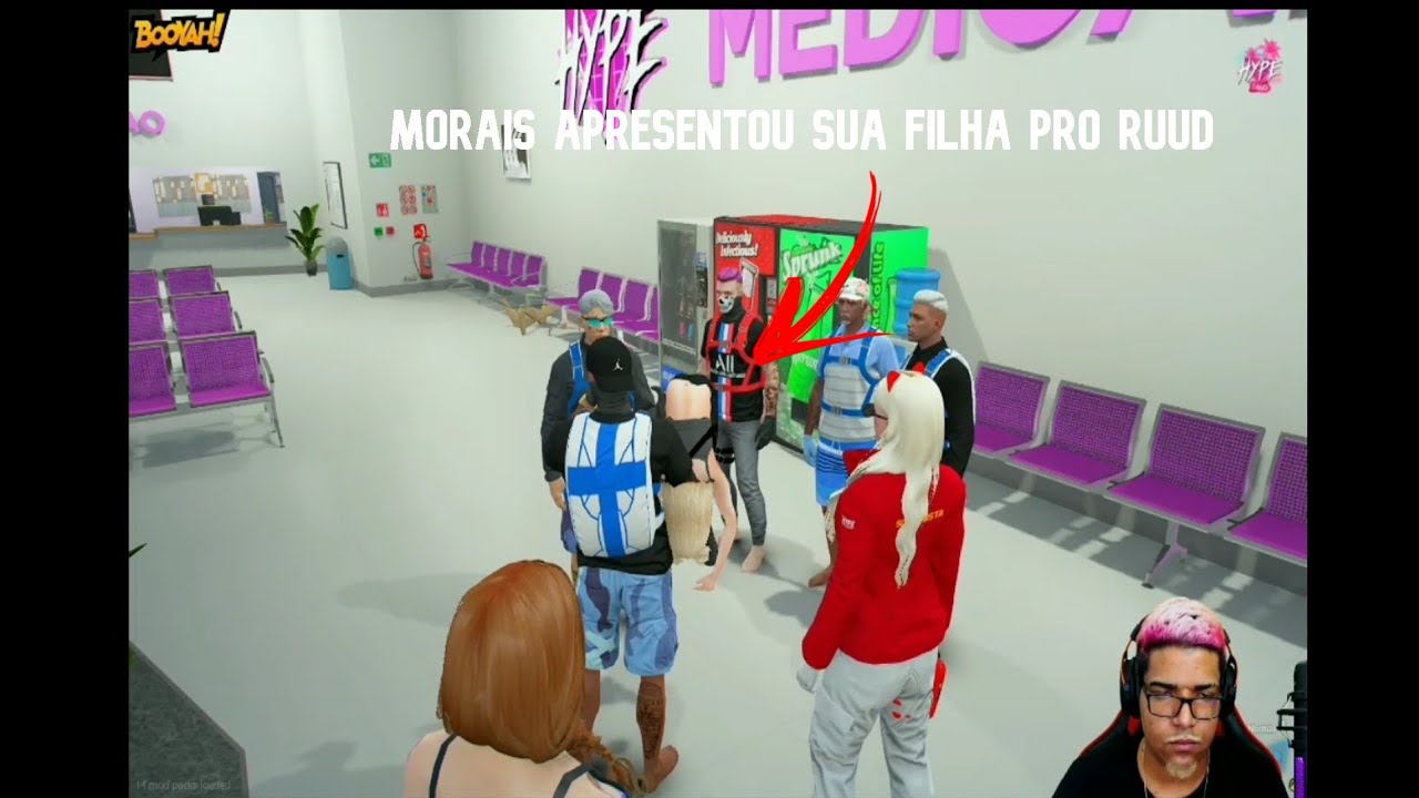 MORAIS MTA APRESENTANDO SUA FILHA PARA O RuuD!! - HYPE ROLEPLAY