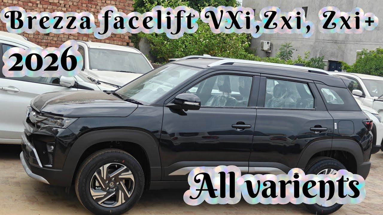 2026 Brezza Facelift: ZXI, VXI, and ZXI+ All Variants Video #brezzafacelift #brezza #newbrezza #b...