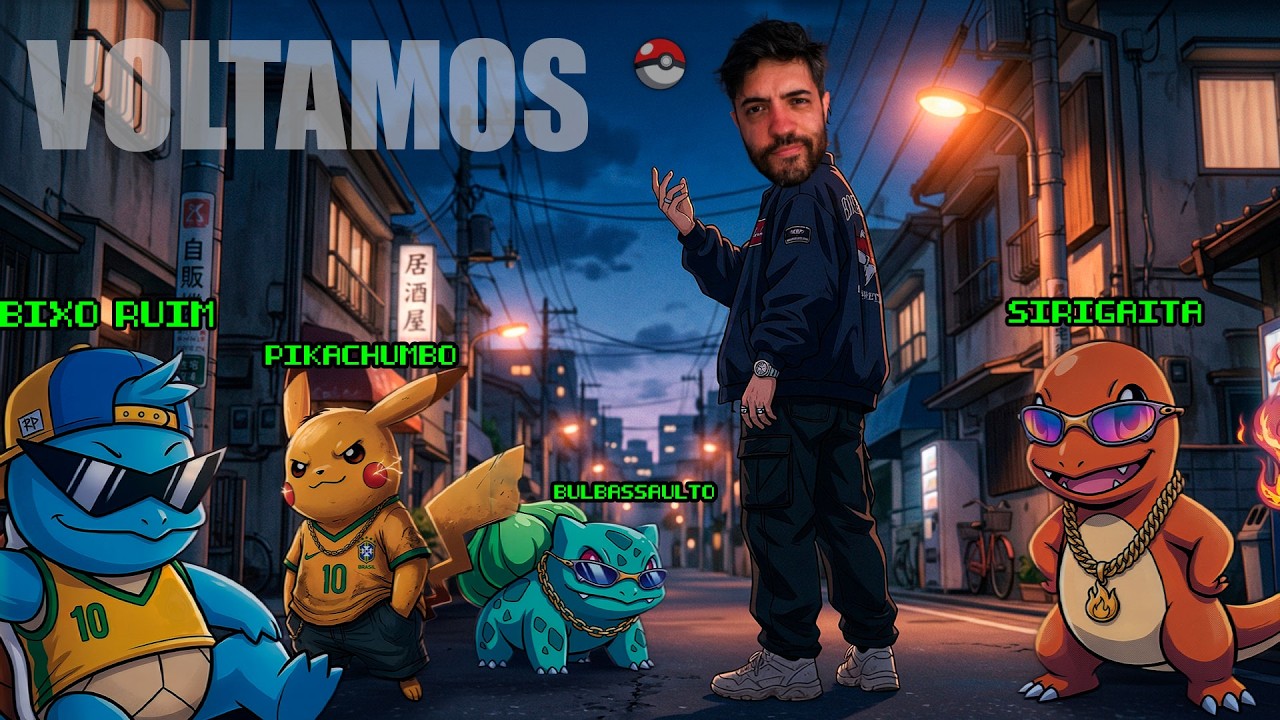 POKEMON RED E GREEN - PEGUEI OS 3 INICIAIS! AGORA É SÓ FOCAR NA POKEDEX! (POKOPIA AMANHÃ)