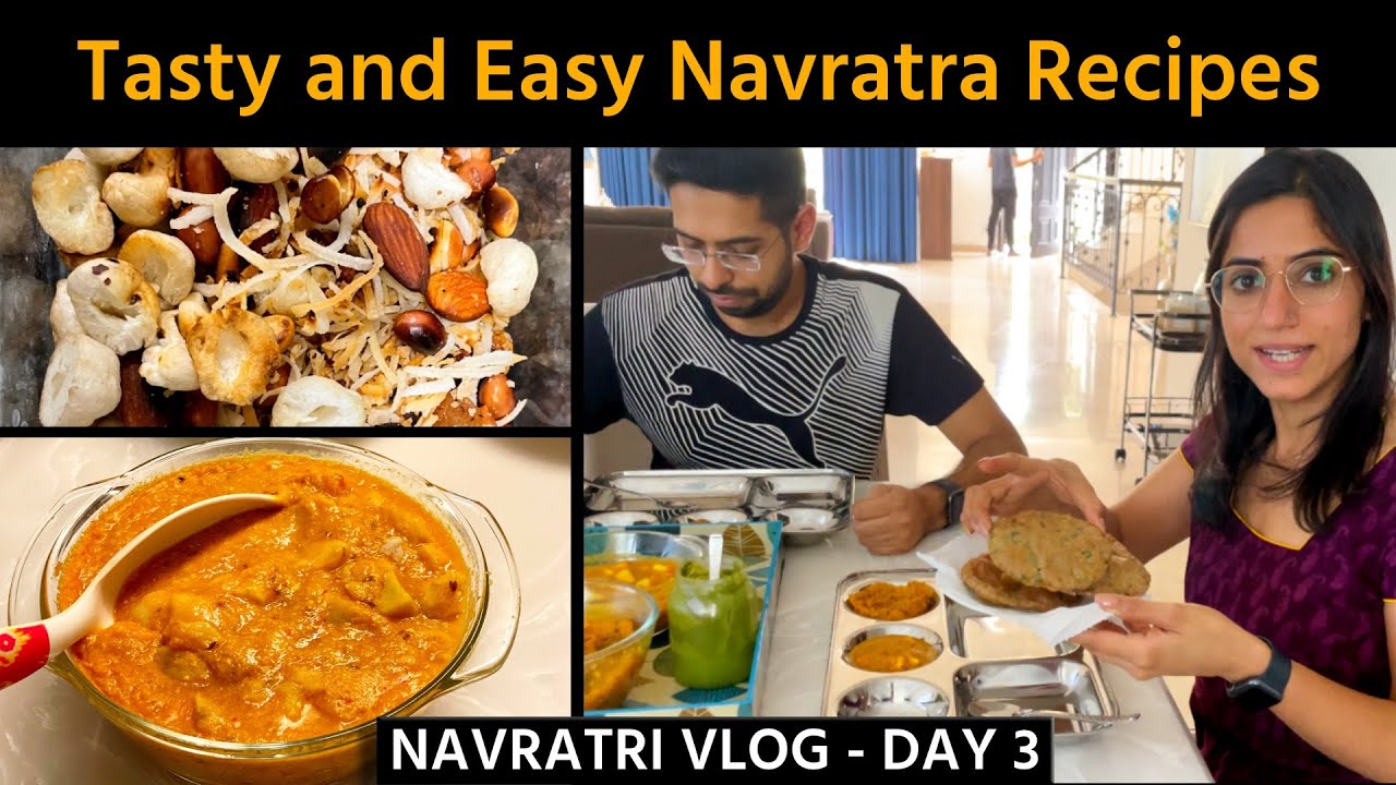 I made Navratri special Recipes | Day 3 of #GunjanShoutsNavratriVlog