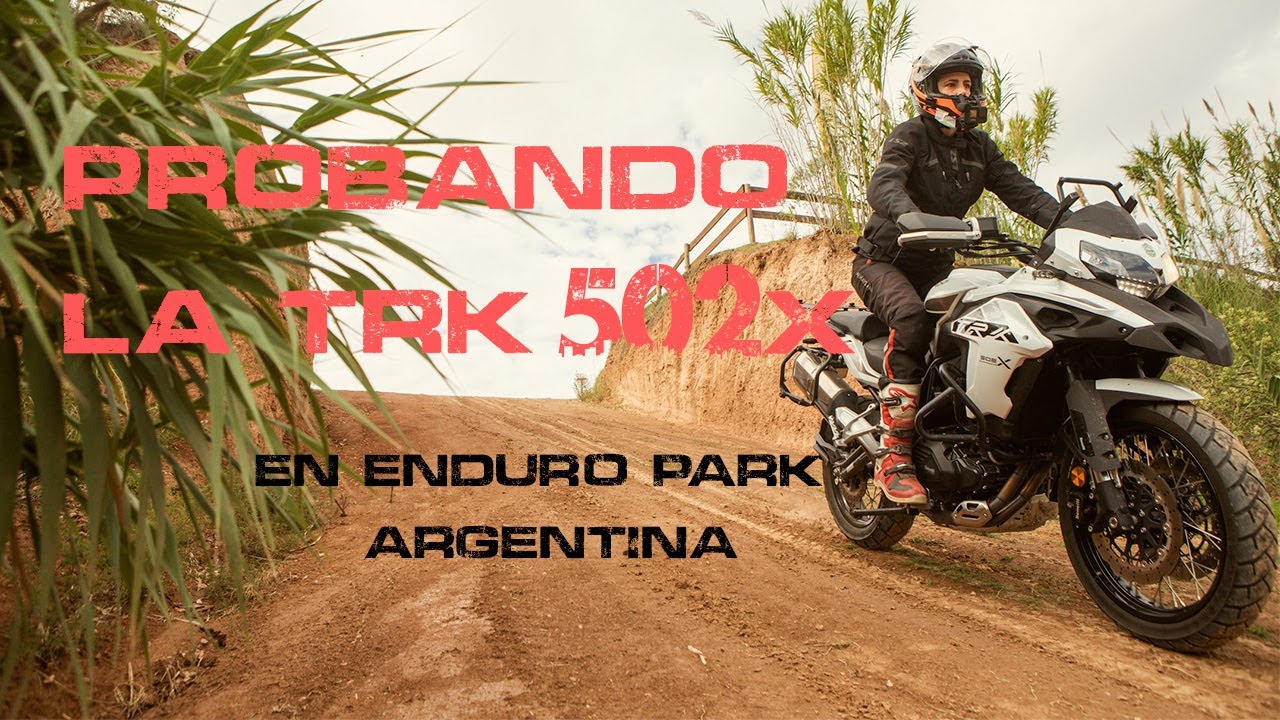 Voy con mi TRK 502 X al mejor parque de ENDURO de Argentina