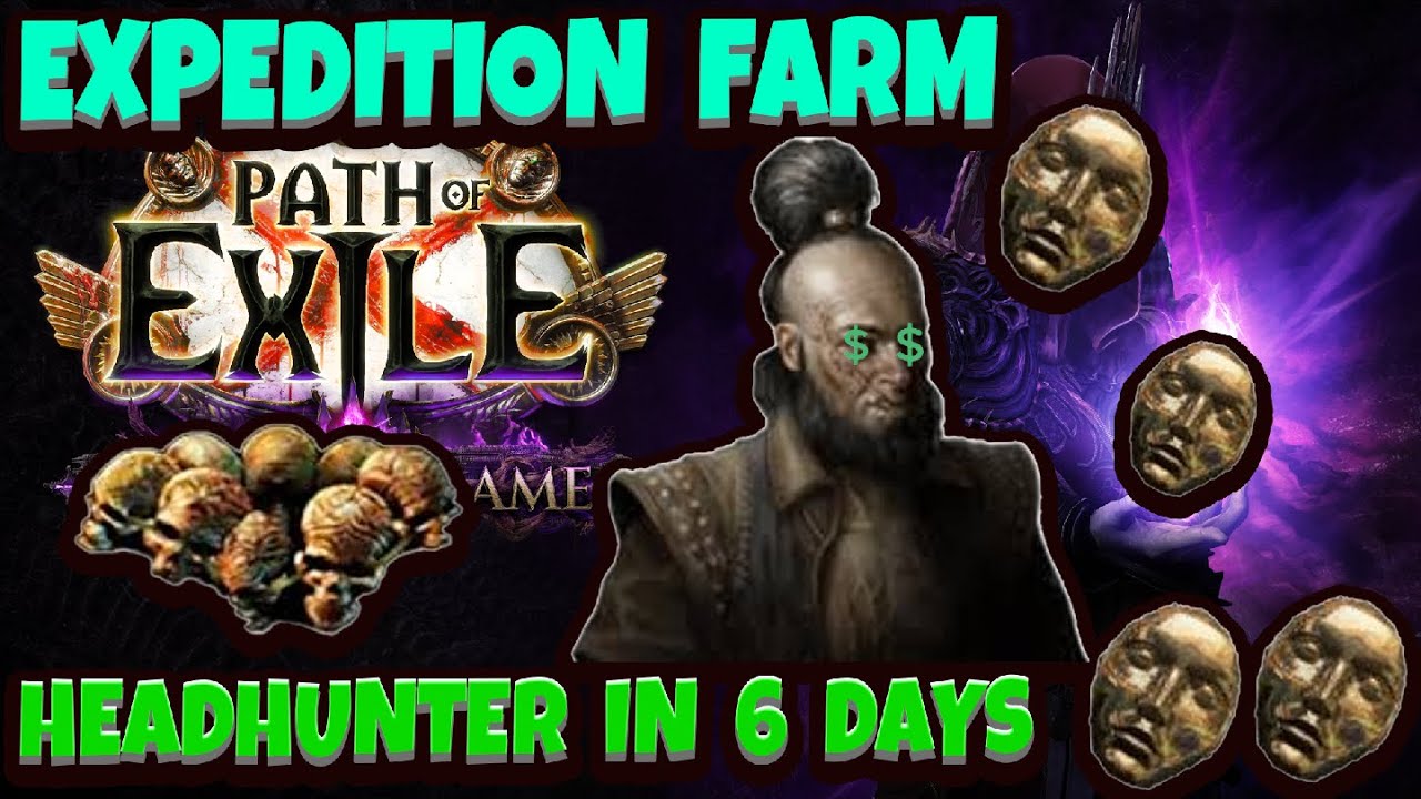 From Broke to Rich: Expedition Farm Strategy POE 3.27 | Headhunter in 6 days