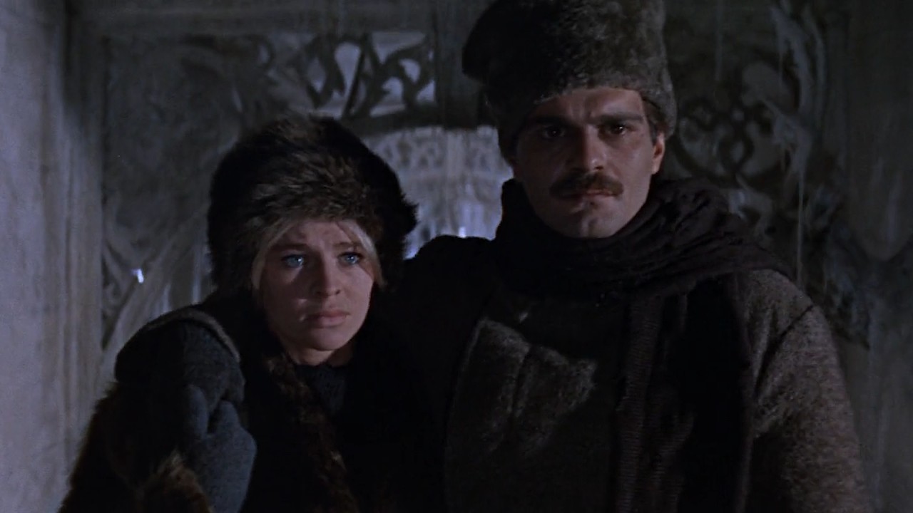 За кадром: &laquo;Доктор Живаго&raquo; (Лин, 1965) с Омаром Шарифом и Джули Кристи.