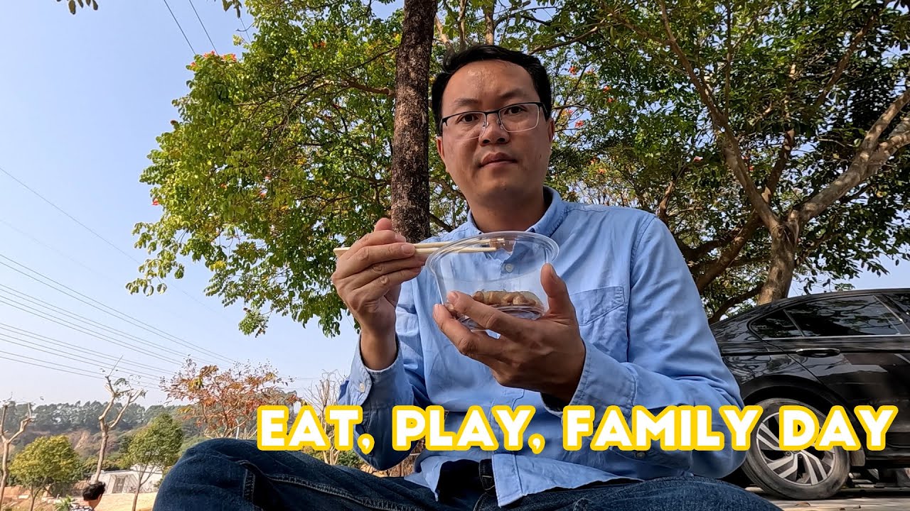 Life in China | A Family Day at the Park | Vegetarian Food Experience | Parenting and Traditions