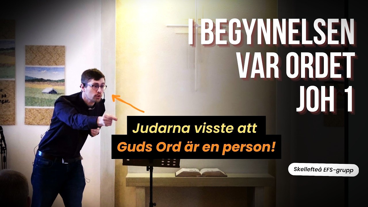 I begynnelsen var ordet - Predikan över Johannes 1