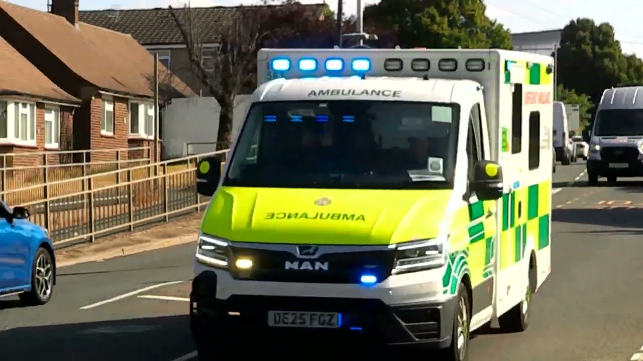 East of England Ambulance responding in Essex Chelmsford