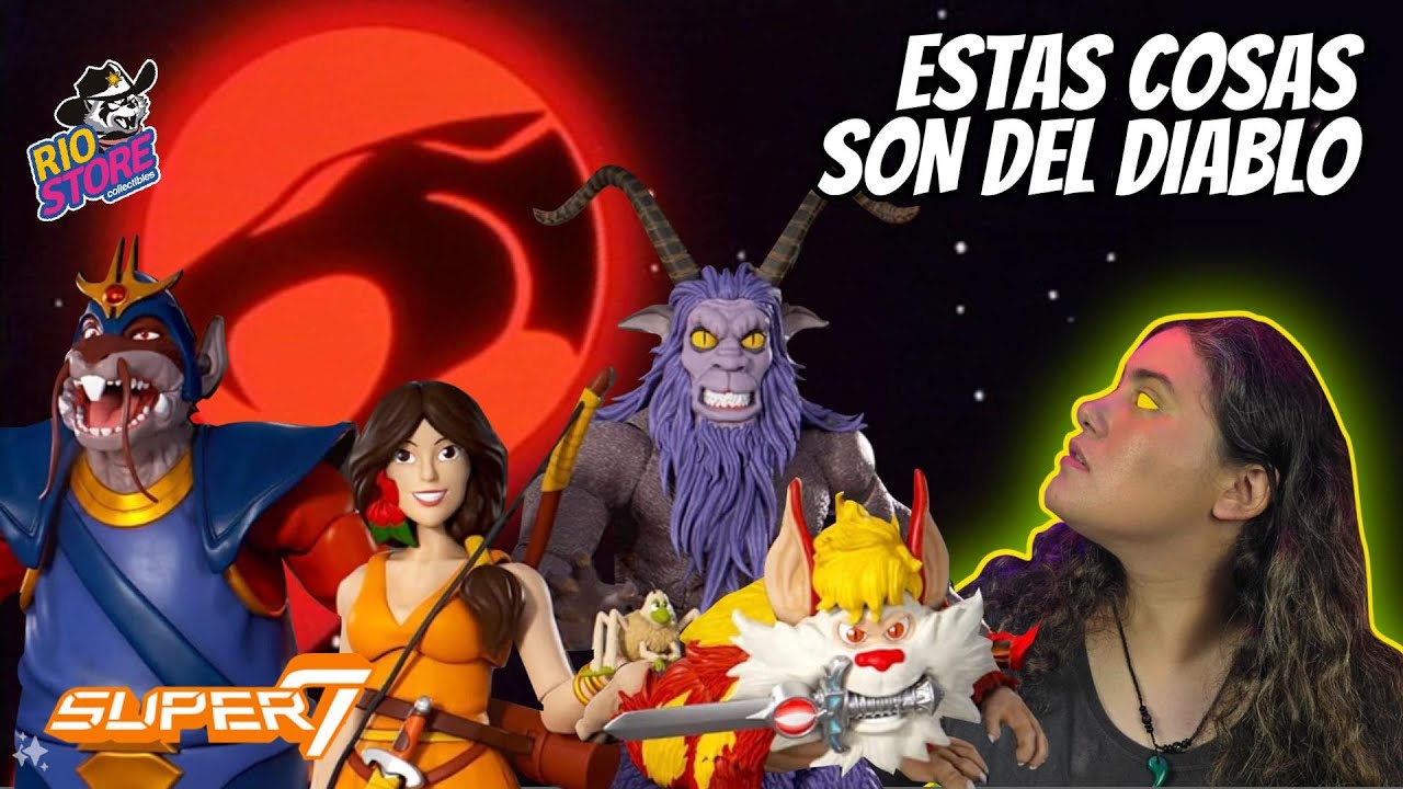 LOS FELINOS COSMICOS | THUNDERCATS SUPER7 ULTIMATE WAVE 7 SNARF - WILLA - MONGOR Y RATAR-O